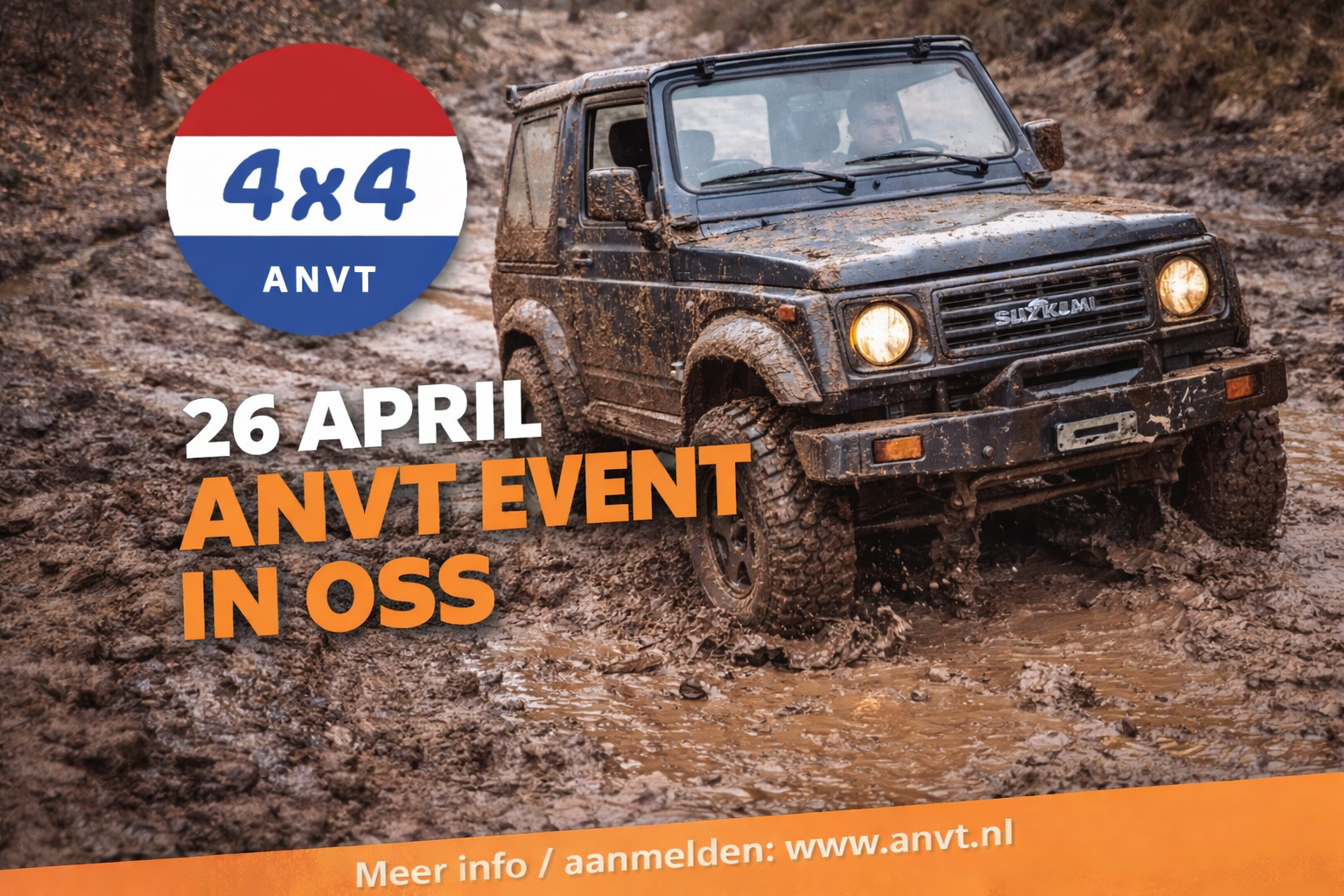 26 april ANVT evenement in Oss